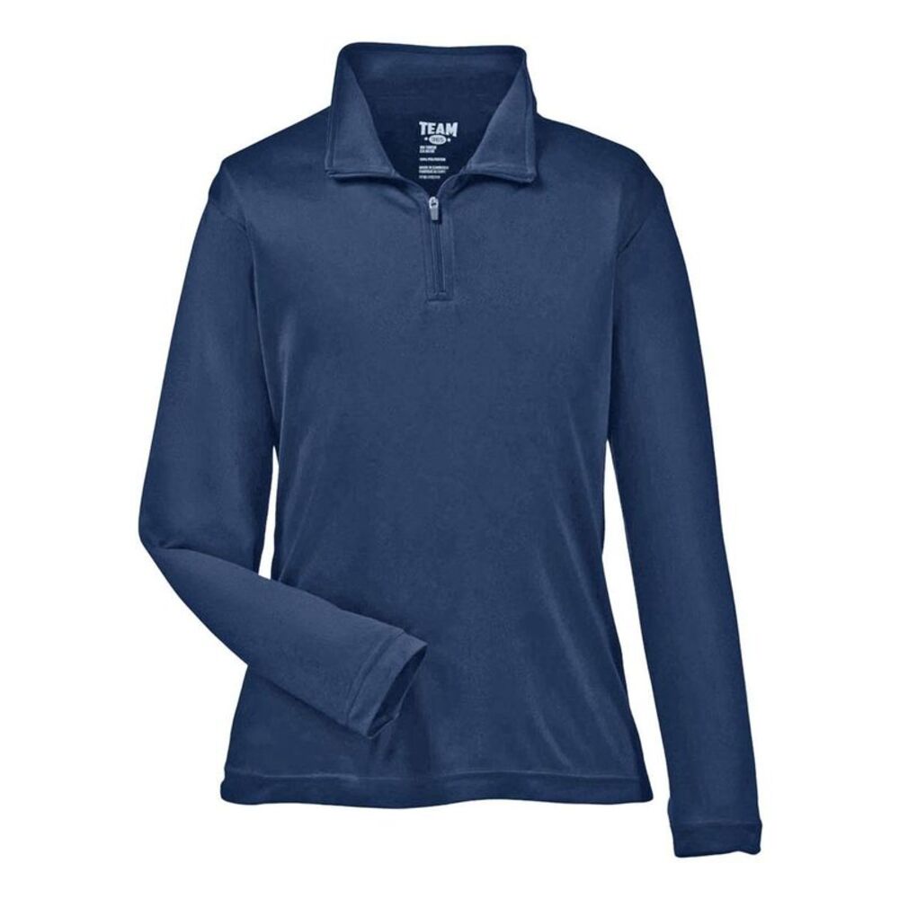 Team 365 Youth Zone Performance Quarter-Zip Pullover / Sport Dark Navy